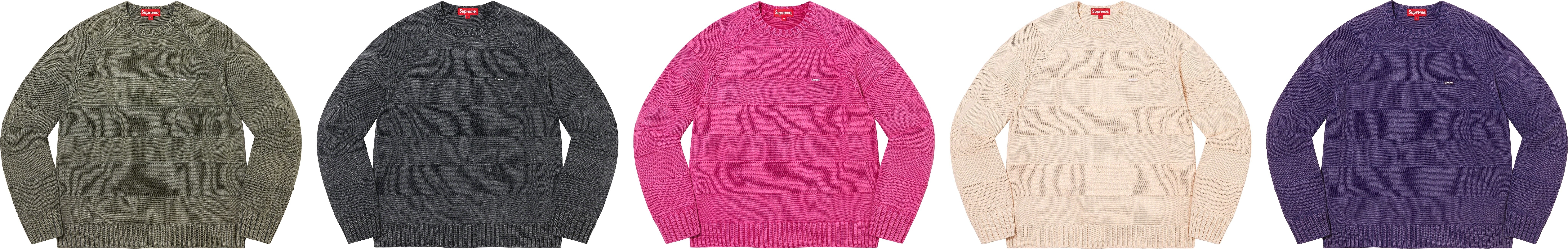 Small Box Stripe Sweater